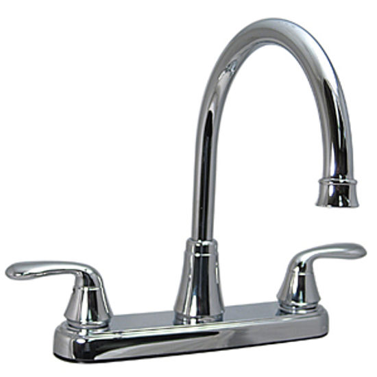 Picture of Phoenix Faucets  Chrome w/Levers 8" Kitchen Faucet w/Hi-Arc Spout PF231302 10-1334                                           