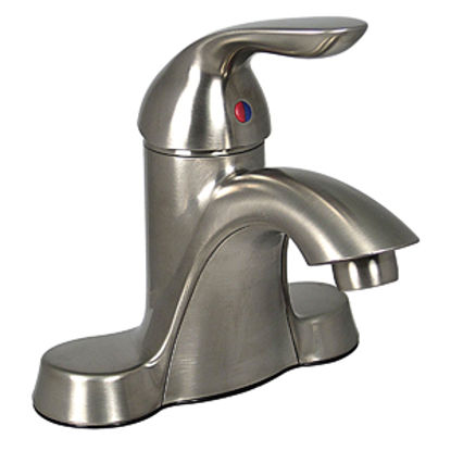 Picture of Phoenix Faucets  Nickel w/Single Lever 4" Lavatory Faucet w/Hi-Arc Spout PF232421 10-1337                                    