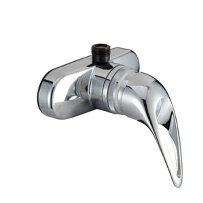 Picture of Dura Faucet  4" Chrome Plated Plastic Shower Valve w/Lever Handle DF-SA150-CP 10-1350                                        