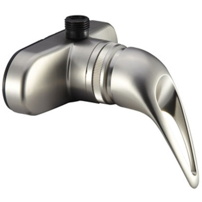 Picture of Dura Faucet  4" Brushed Nickel Plated Plastic Shower Valve w/Lever Handle DF-SA150-SN 10-1355                                