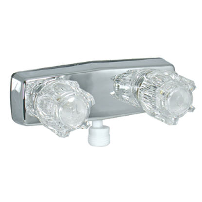 Picture of Phoenix Faucets  4" Polished Chrome Plated Plastic Shower Valve w/Clear Knobs PF213350 10-1379                               