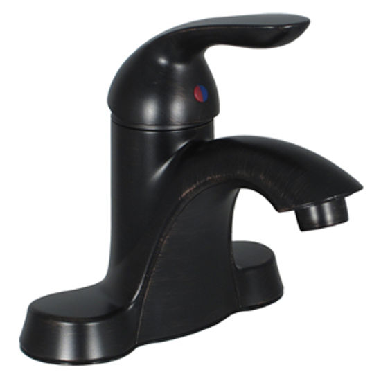 Picture of Phoenix Faucets  Bronze w/Single Lever 4" Lavatory Faucet w/Hi-Arc Spout PF232521 10-1383                                    