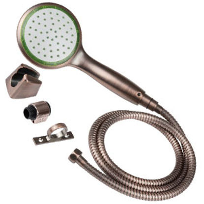 Picture of Dura Faucet  Bronze Handheld Shower Head w/Single Spray Setting & 60" Hose DF-SA470K-ORB 10-1385                             