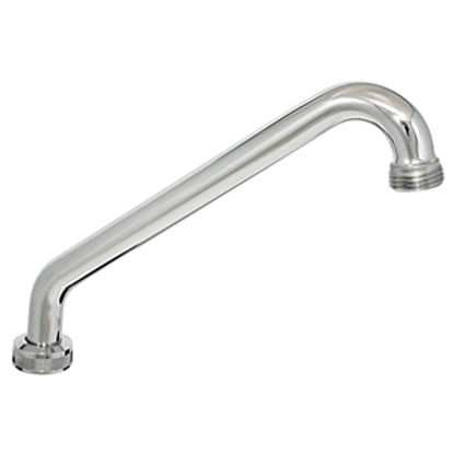 Picture of Phoenix Faucets  Chrome 8" Hi-Rise Tubular Kitchen Faucet Spout For Phoenix 2-Handle PF281010 10-1393                        