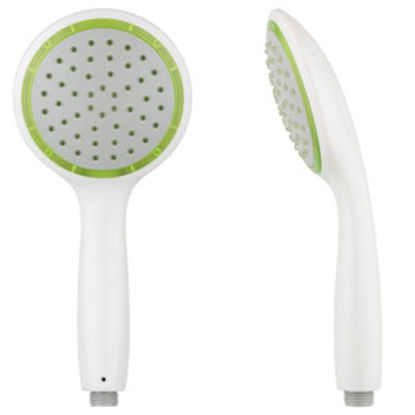 Picture of Dura Faucet  White Handheld Shower Head w/Single Spray Setting DF-SA470-WT 10-1475                                           