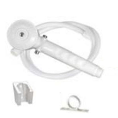 Picture of Phoenix Faucets  Biscuit Handheld Shower Head w/Single Spray Setting & 60" Hose PF276025 10-1507                             