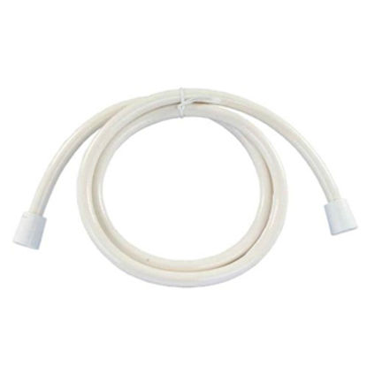 Picture of JR Products  60"L Polar White Shower Head Hose QQ-SHHO-A 10-1519                                                             