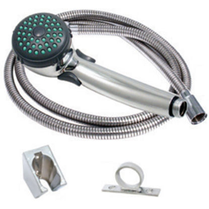 Picture of Phoenix Faucets  Nickel Handheld Shower Head w/Single Spray Setting PF276036 10-1543                                         