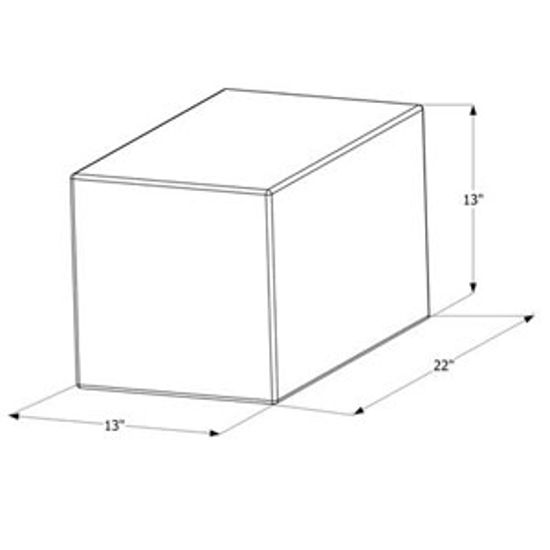 Picture of ICON  22" x 13" x 13" 15 Gal Fresh Water Tank 12459 10-1603                                                                  