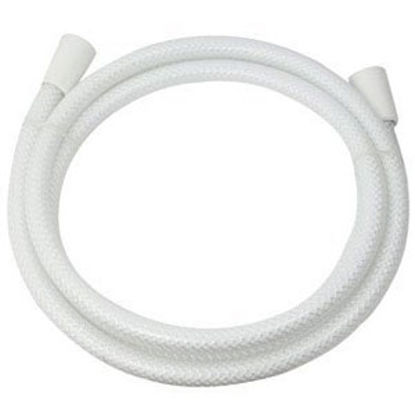 Picture of Oxygenics  5'L White Shower Head Hose w/Connector 97022-002A 10-1676                                                         