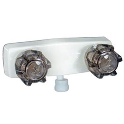 Picture of Phoenix Faucets  4" White Plastic Shower Valve w/Smoke Knobs PF213243 10-1679                                                