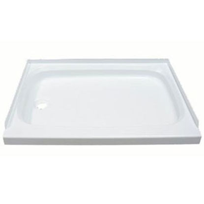 Picture of Better Bath  Parchment 24"x 36" Rectangular Left Hand Drain Shower Pan 342922 10-1767                                        