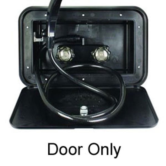 Picture of JR Products  Exterior Shower Box Door For JR Products# 5M103-A 620BK 10-1789                                                 