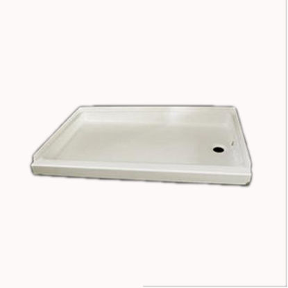 Picture of Specialty Recreation  Parchment 24"x 24" Center Drain Shower Pan SP2424P 10-1823                                             