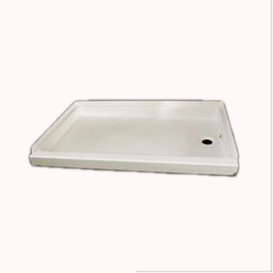 Picture of Specialty Recreation  Parchment 24"x 40" Right Hand Drain Shower Pan SP2440PR 10-1840                                        