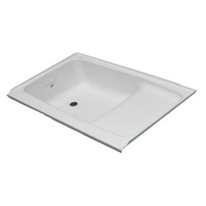Picture of Specialty Recreation  White 24"x36" LH Drain ABS Step Bathtub ST2436WL 10-1846                                               