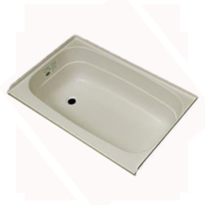 Picture of Specialty Recreation  Parchment 24"x32" LH Drain ABS Bathtub BT2432PL 10-1852                                                