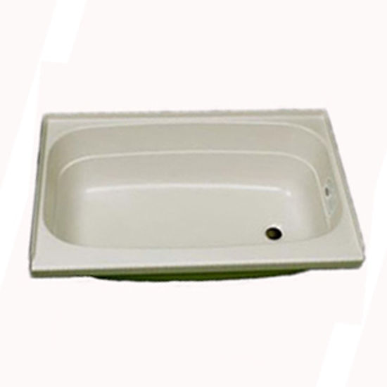 Picture of Specialty Recreation  Parchment 24"x32" RH Drain ABS Bathtub BT2432PR 10-1853                                                