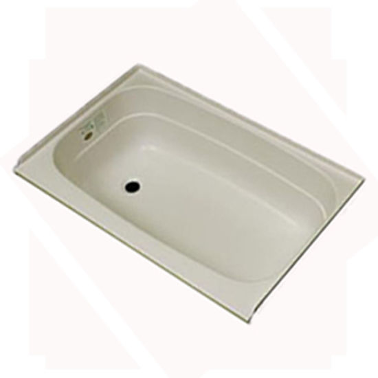 Picture of Specialty Recreation  Parchment 24"x36" LH Drain ABS Bathtub BT2436PL 10-1856                                                