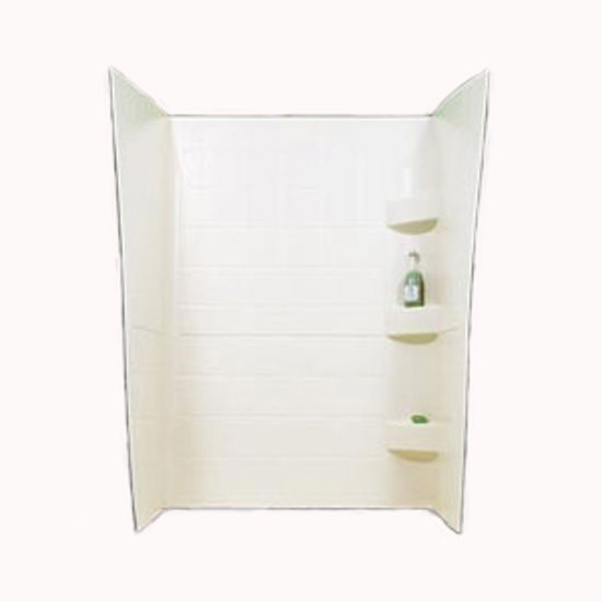 Picture of Specialty Recreation  Parchment 24" x 32" x 66" Shower Surround SW2432P 10-1895                                              