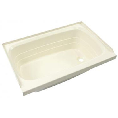 Picture of Better Bath  White 24"x40" RH Drain ABS Standard Bathtub 209678 10-1897                                                      