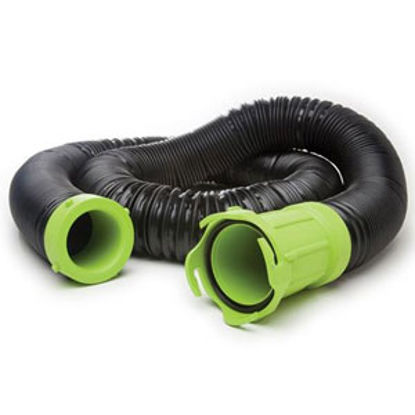 Picture of Thetford Titan (TM) Black/Green 10' TPE Sewer Hose 17902 10-1936                                                             
