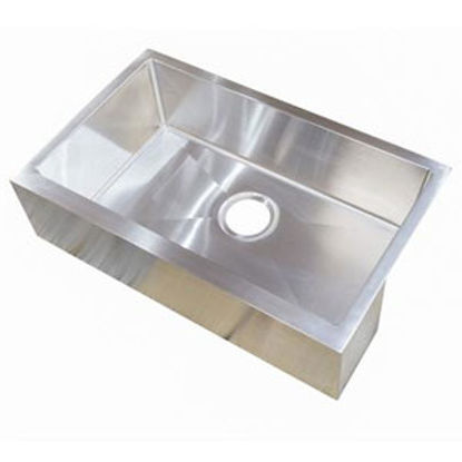 Picture of Better Bath  27"W X 16"L X 7"D Stainless Steel Farmers Sink 389910 10-1956                                                   