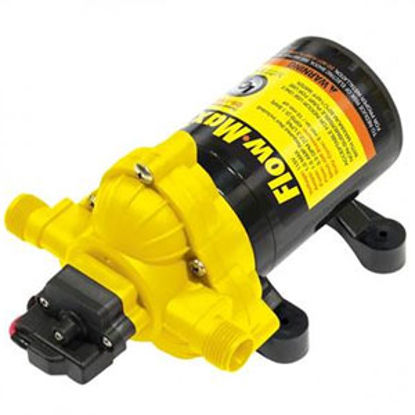 Picture of Lippert Flow-MaX 115V 6A 3.2 GPM 45 PSI Self-Priming Fresh Water Pump 689054 10-2017                                         