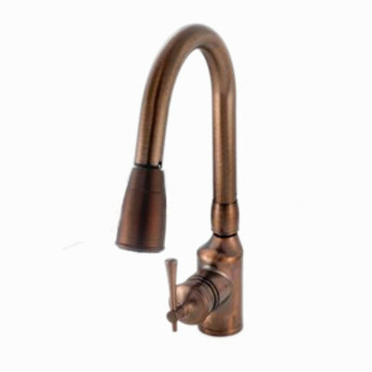 Picture of American Brass  Bronze w/Single Lever 8" Kitchen Faucet w/Gooseneck Spout SL2000ORB 10-2304                                  