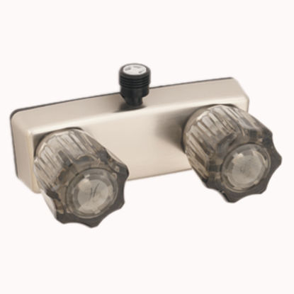 Picture of Empire Brass  4" Nickel Plated Plastic Shower Valve w/Smoke Knobs U-YCJW53VBN 10-2341                                        