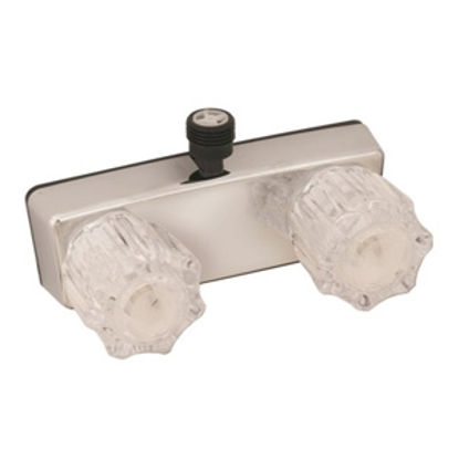 Picture of Empire Brass  4" Chrome Plated Plastic Shower Valve w/Clear Knobs U-YJW53VB 10-2345                                          