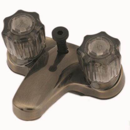 Picture of Empire Brass Ultra Line Brass w/Smoke Knobs 4" Lavatory Faucet U-YCJW73AB 10-2415                                            
