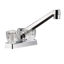 Picture of Dura Faucet  Chrome w/Clear Knobs 4" Kitchen Faucet DF-PK640A-CP 10-3817                                                     