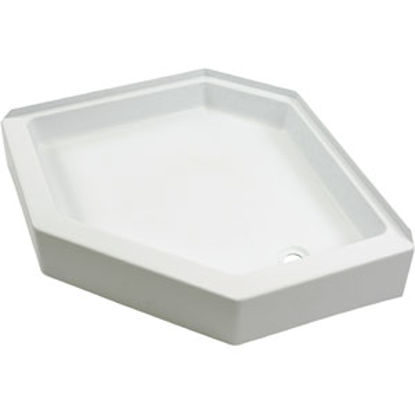 Picture of Better Bath  White 32"x32" Neo-Angle RH Drain Shower Pan 209744 10-5720                                                      