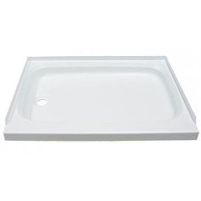 Picture of Better Bath  White 24"x32" Standard LH Drain Shower Pan 210369 10-5744                                                       