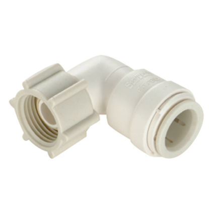 Picture of Sea Tech 35 Series 1/2" Female QC Copper Tube x 1/2" FNPS Swivel Nut Off-White Polysulfone Fres 013520-1008 10-8171          