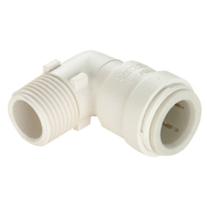 Picture of Sea Tech 35 Series 1/2" Female QC Copper Tube x 1/2" MNPT Off-White Polysulfone Fresh Water 90 013519-1008 10-8177           