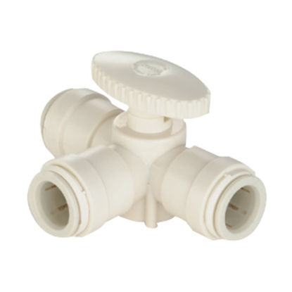 Picture of Sea Tech 35 Series 1/2" Female QC CTS Polysulfone Manifold Stacking Valve 013538-10 10-8179                                  