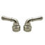 Picture of Dura Faucet  2-Pack Satin Nickel Plastic Lever Style Faucet Handle DF-RKC-SN 10-9003                                         