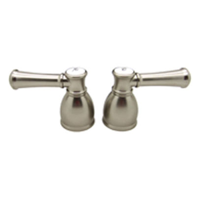 Picture of Dura Faucet  2-Pack Satin Nickel Plastic Bell Style Lever Faucet Handle DF-RKL-SN 10-9008                                    