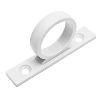 Picture of Dura Faucet  White Shower Hose Guide Ring DF-SA155-WT 10-9035                                                                