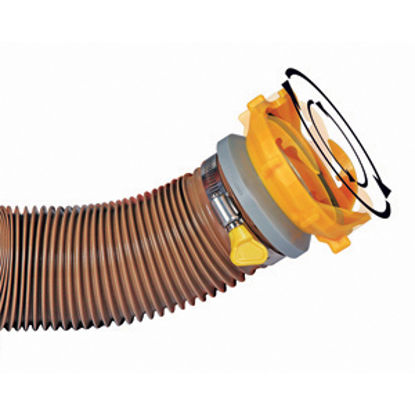 Picture of Camco Revolution Swivel Bayonet Sewer Hose Connector 39481 11-0027                                                           