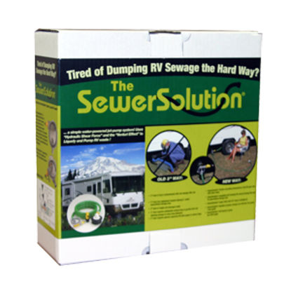 Picture of Valterra Sewer Solution (R) 10' 3/4" Twist-On Portable Macerator Waste Dump System SS01 11-0121                              