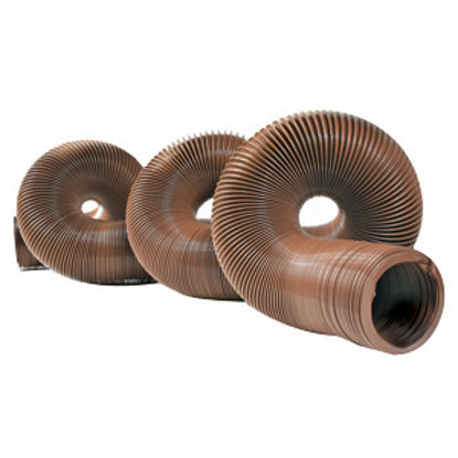 Picture of Camco  Brown 20' 15 Mil Vinyl Sewer Hose 39631 11-0143                                                                       