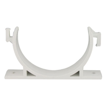 Picture of Valterra EZ Hose White Plastic Half Moon Sewer Hose Storage Carrier Support A04-0156 11-0157                                 