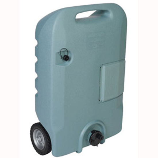 Picture of Tote-N-Stor  25 Gal 2-Wheel Portable Waste Holding Tank w/ Tow Bracket 25608 11-0234                                         