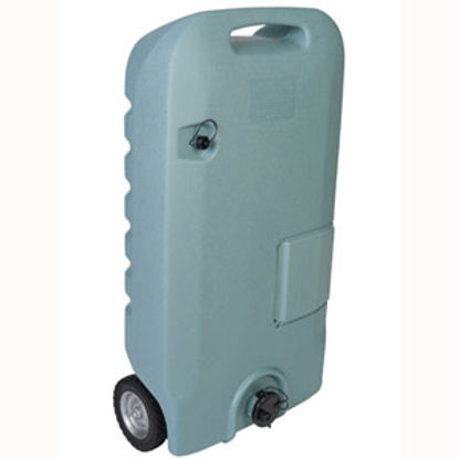Picture of Tote-N-Stor  32 Gal 2-Wheel Portable Waste Holding Tank w/ Tow Bracket 25609 11-0235                                         