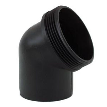 Picture of Valterra  3" Hose X 3" MPT 60Deg Close Elbow Sewer Hose Connector F02-2003 11-0254                                           