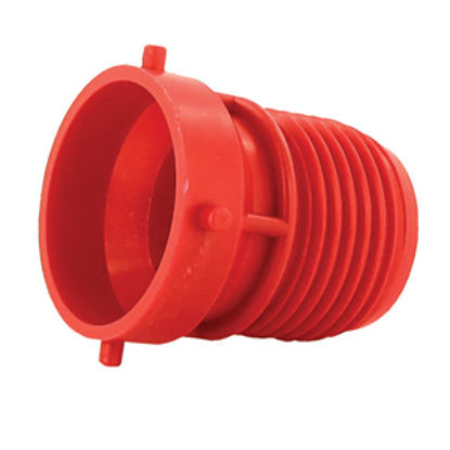 Picture of Valterra EZ Coupler Red Bayonet Sewer Hose Connector F02-3108 11-0297                                                        