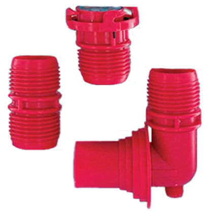 Picture of Valterra EZ Coupler 3-Piece System Sewer Hose Connector F02-3303 11-0307                                                     